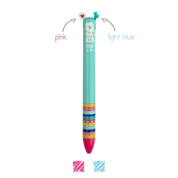 Zweifarbiger Kugelschreiber - Two-colour Ballpoint Pen - Click&clack