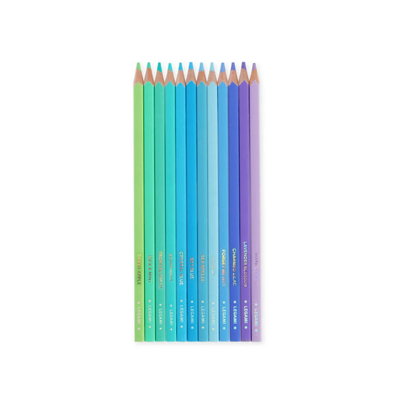 12 Buntstifte - 12 Colouring Pencils - Live Colourfully
