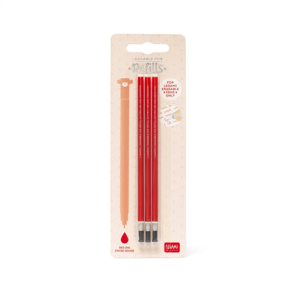 Ersatzmine für löschbaren Legami Gelstift - 3 Pcs Erasable Pen Refills