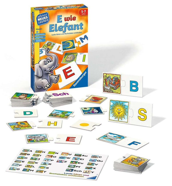 Spielend Neues Lernen „E wie Elefant“
