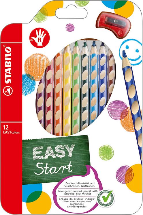 Stabilo Easy Start Buntstifte für Rechtshänder