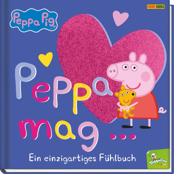 Peppa Pig - Peppa mag.. Fühlbuch - [mondsee.shopping]