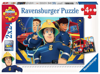 Sam hilft dir in der Not - Puzzle für Kinder ab 4 Jahren, Feuerwehrmann