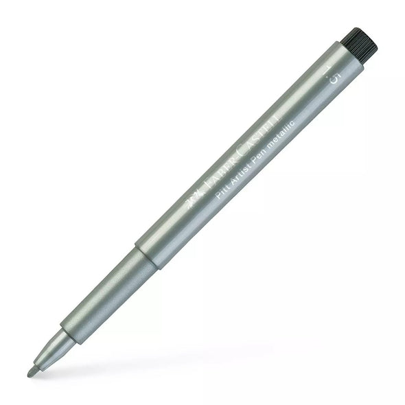 Pitt Artist Pen Metallic 1.5 Tuschestift, silber