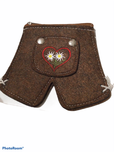 Geldtasche Lederhose